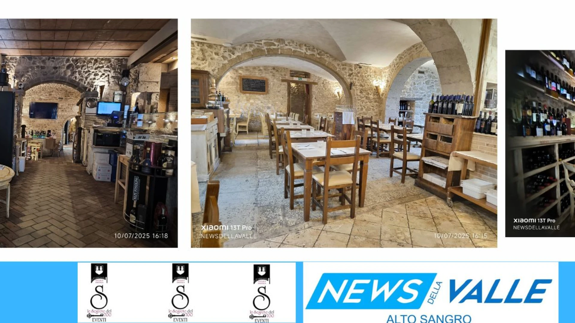 Osteria O Pizzaiuolo – Le Segrete del ‘700 e’ ad Isernia nel cuore del centro storico. GUARDA LO SPOT.